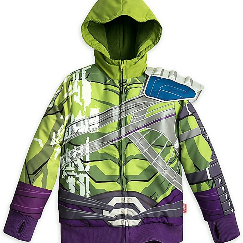 Marvel Hulk fleece jacket for boys size 2t